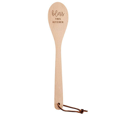 "Bless This Kitchen" Wooden Cooking Spoon
