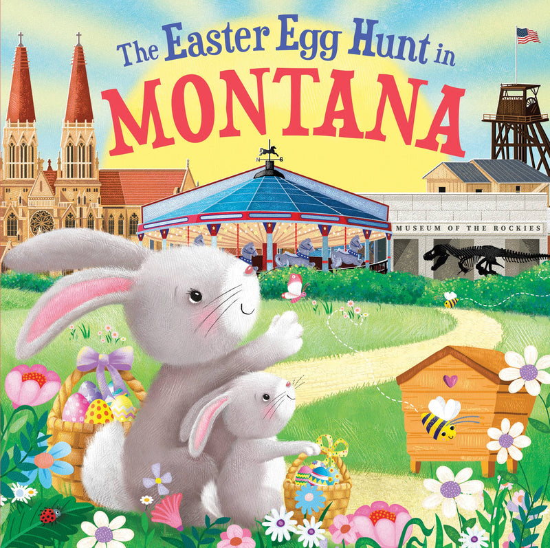 "The Easter Egg Hunt in Montana" Hardcover Children&