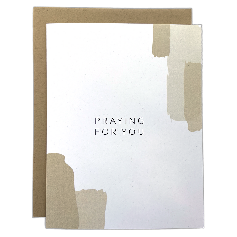 "Praying For You" Card