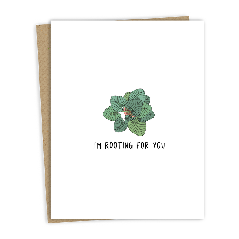 "Rooting For You" Card