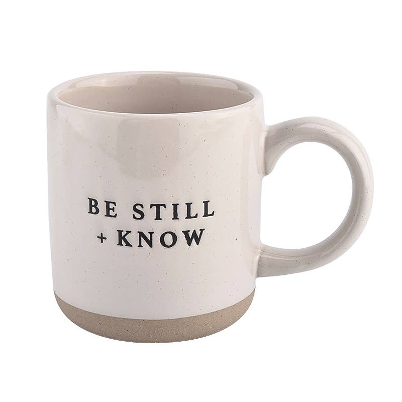 “Be Still + Know” Mug