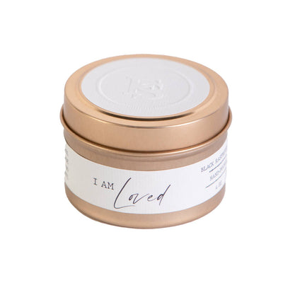 "I AM Loved" Tin Candle