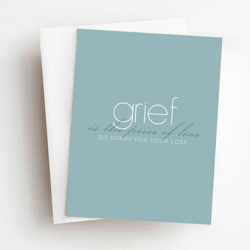 "Grief" Sympathy Card