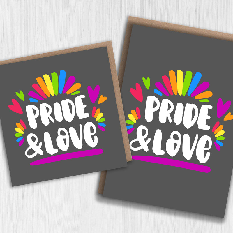"Pride & Love" Card