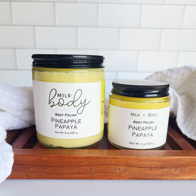 Pineapple Papaya Body Polish | Emulsified Sugar Scrub