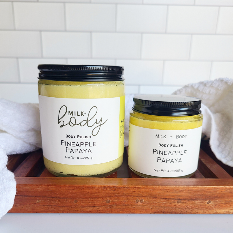 Pineapple Papaya Body Polish | Emulsified Sugar Scrub