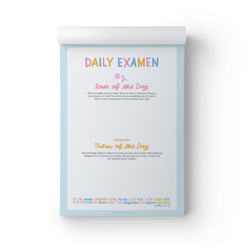 Children’s Daily Examen Notepad
