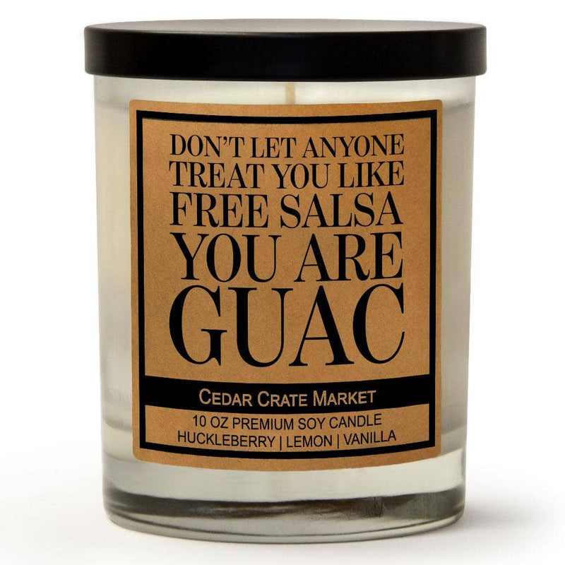 "You Are Guac" Celebration Candle