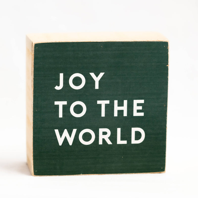 "Joy to the World" Christmas Sign