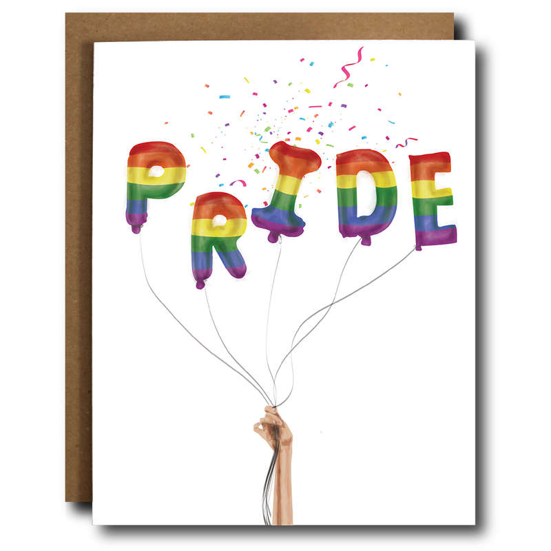 “Pride Balloons” Card