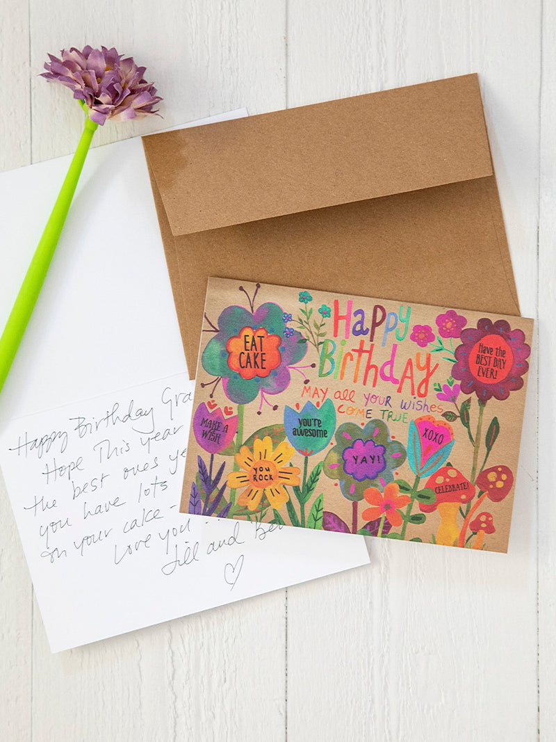 "Happy Birthday" Greeting Card Set - 3 pk