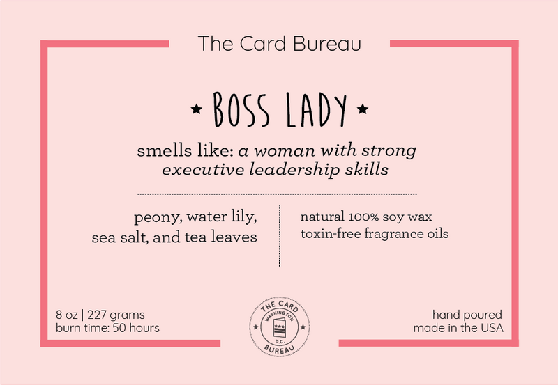 "Boss Lady" Celebration Candle
