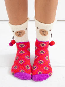 Cozy Llama Socks