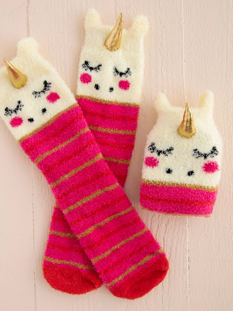 Cozy Unicorn Socks