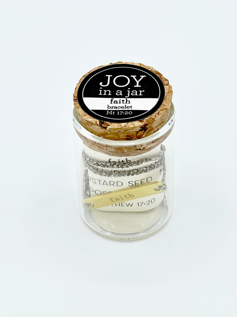 “Joy In A Jar” - Faith Bracelet