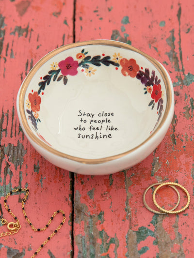 "Friends Are Angels" Trinket Bowl