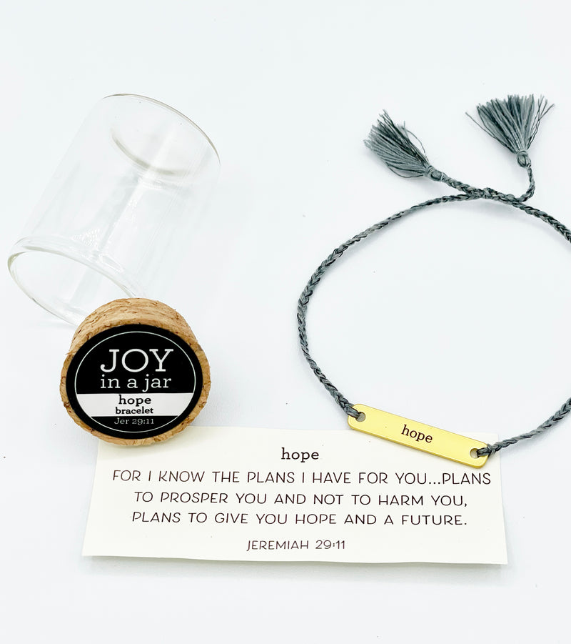 “Joy In A Jar” - Hope Bracelet