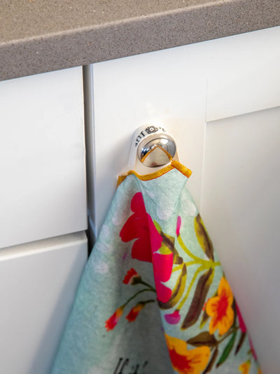 "You Make the World" Dish Towel