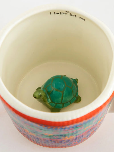Turtle Peekaboo Mug