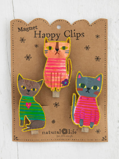 Magnet Happy Clips Cat Set