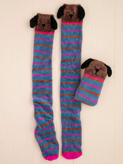 Over-The-Knee Dog Socks
