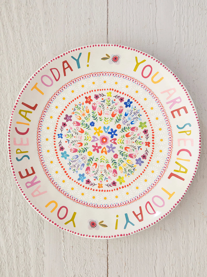 "You Are Special Today" Plate