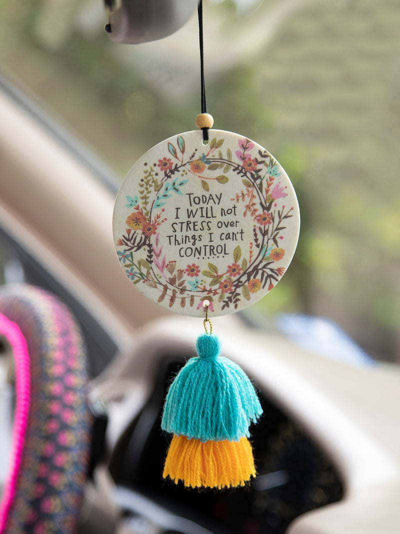"Today I Will Not Stress" Air Freshener
