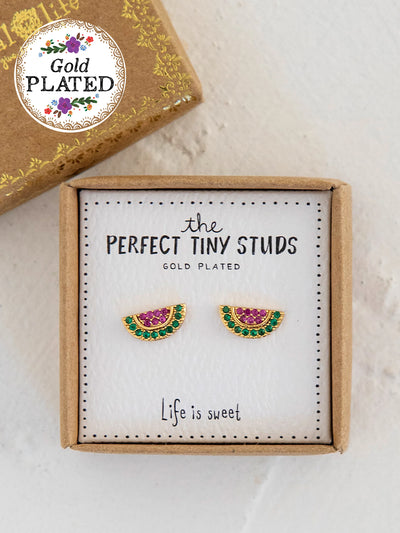 Perfect Tiny Studs - Watermelons