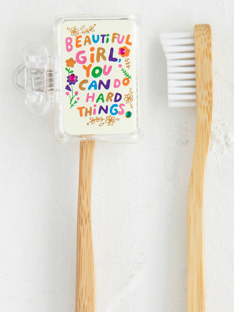 "Beautiful Girl" Toothbrush Cover