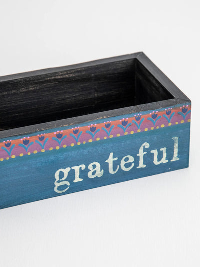 "Grateful" Storage Box