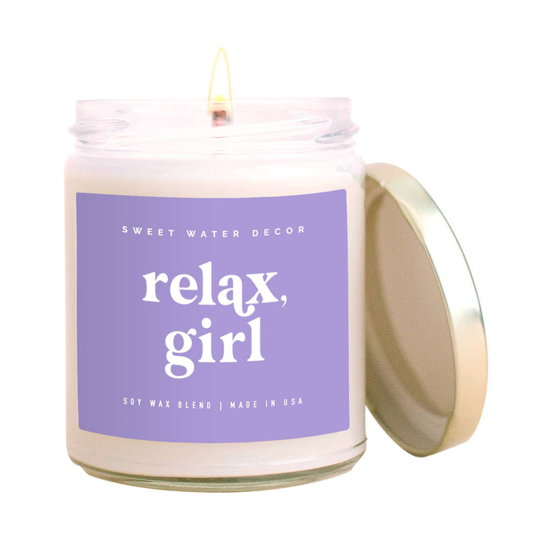"Relax, Girl" Celebration Candle