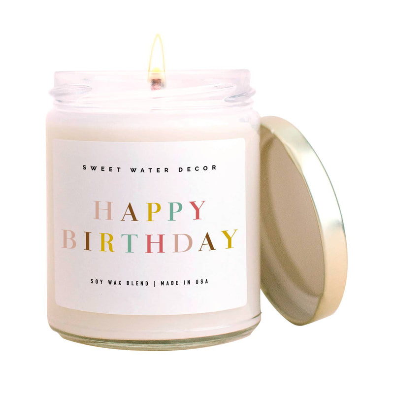 "Happy Birthday" Soy Candle