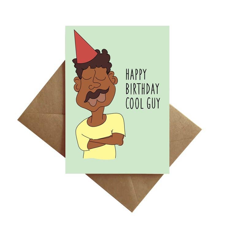“Happy Birthday Cool Guy” Card