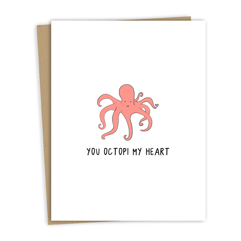 "You Octopi My Heart" Card