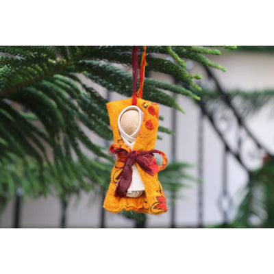 Kantha Baby Jesus Ornament