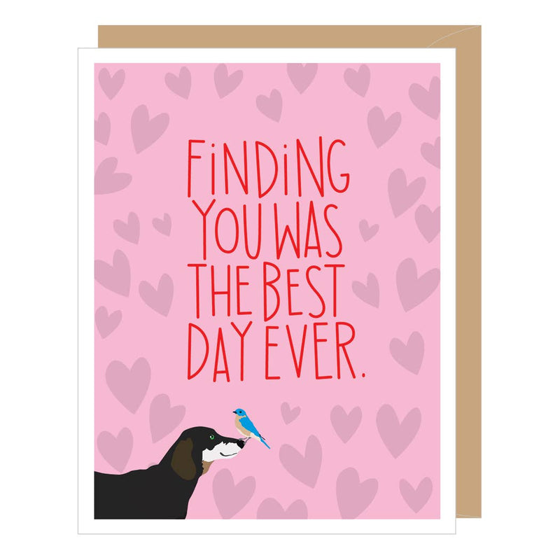 "Finding You" Dachshund Valentine&