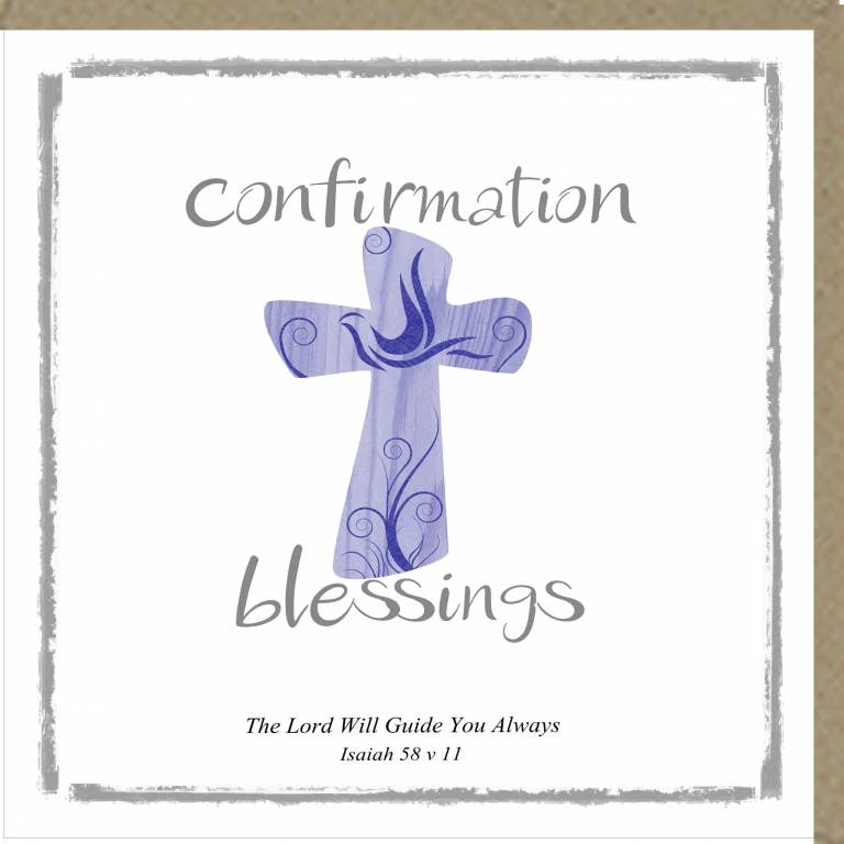 "Confirmation Blessings" Isaiah Greeting Card