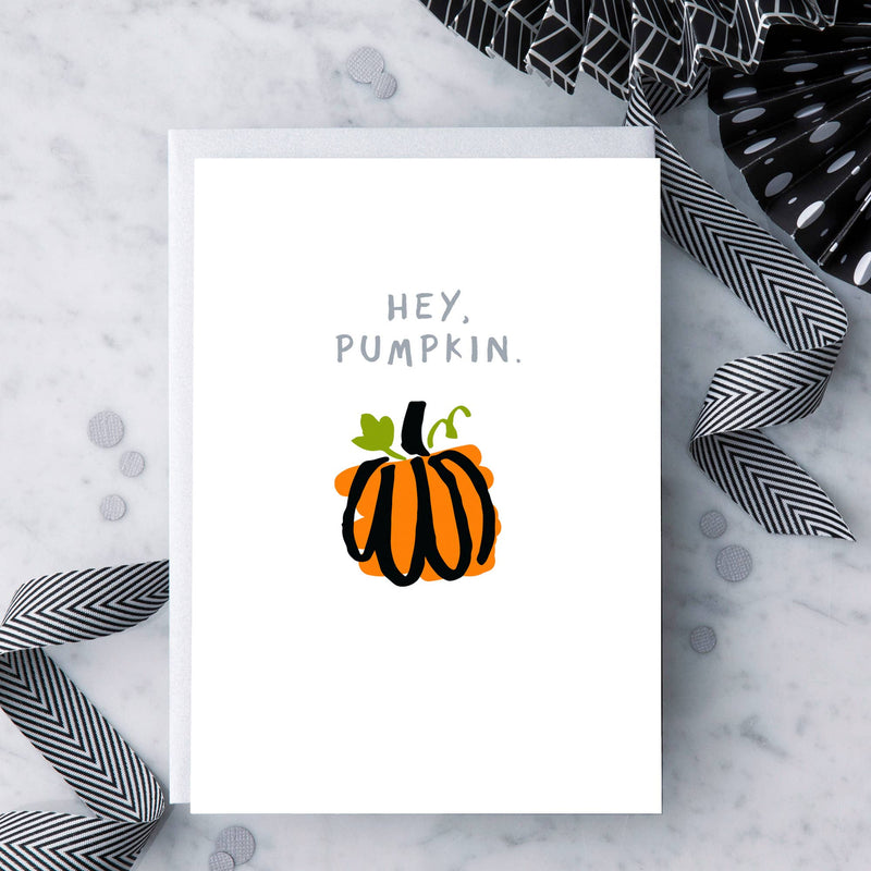 "Hey Pumpkin" Halloween Card