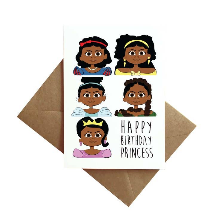 “Happy Birthday Princess” Birthday Card