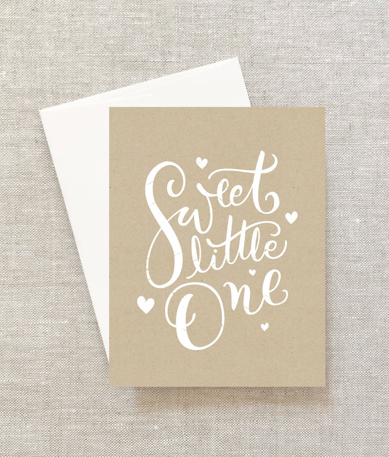 “Sweet Little One” New Baby Card