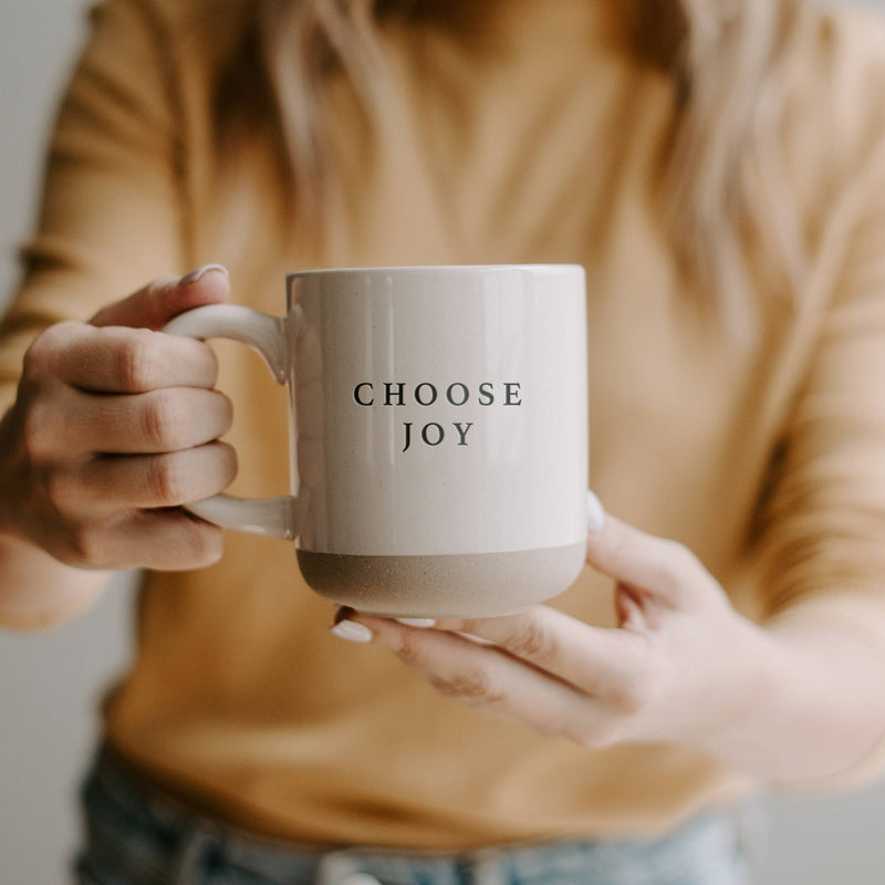 “Choose Joy” Stoneware Mug