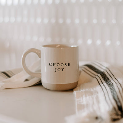 “Choose Joy” Stoneware Mug