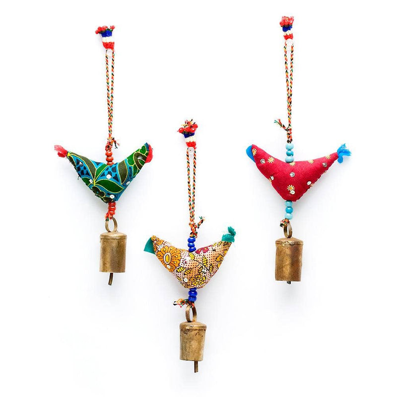 Prosperity Hen Ornament, Large - Colors Vary