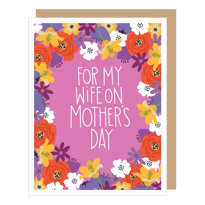 "For My Wife On Mother&