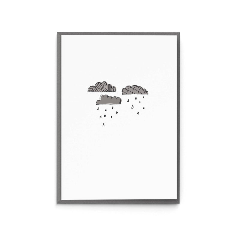 Rainy Days Sympathy Card