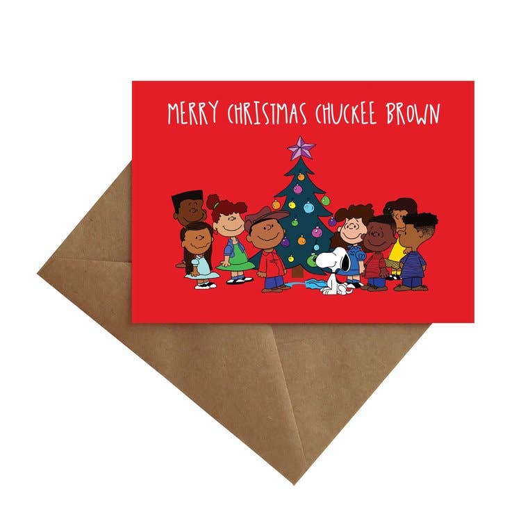 “Merry Christmas Chuckee Brown” Christmas Card