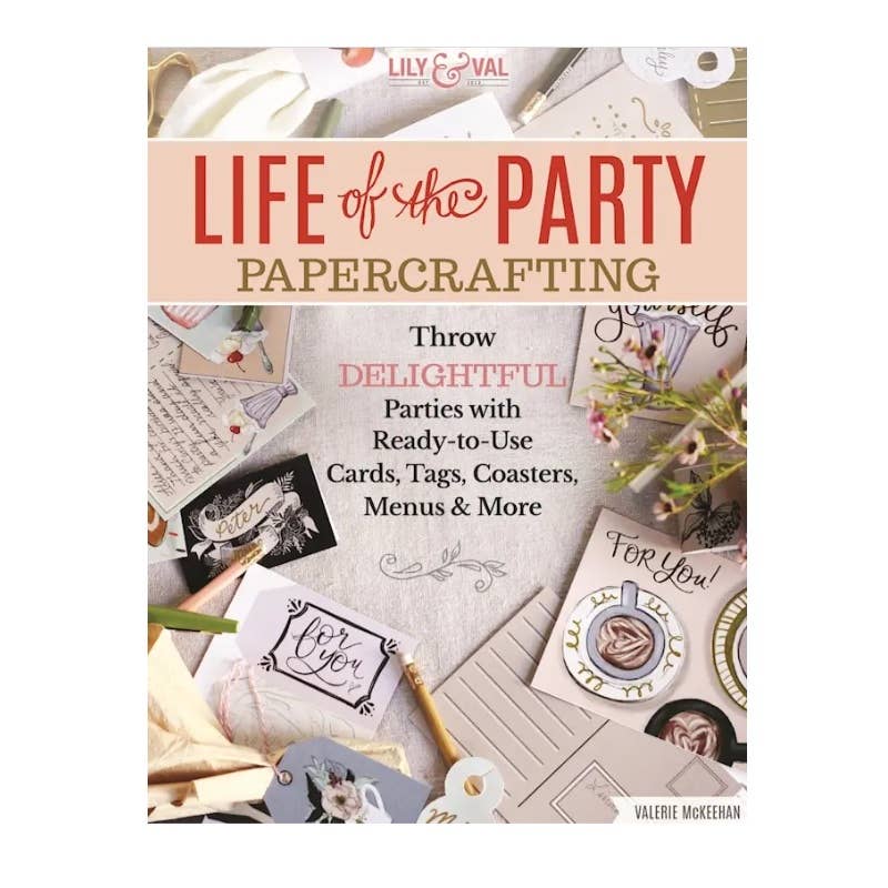 "Life of the Party" Paper Crafting and Gift Tag Kit