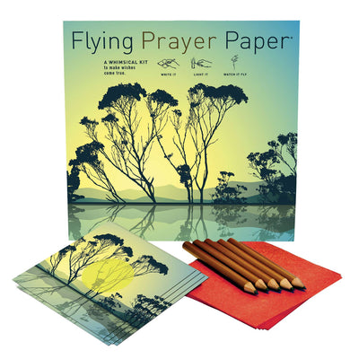 HONEY LOVE - Flying Wish Paper - Write it., Light it, & Watch it Fly, Large  Kit, 7 x 7 