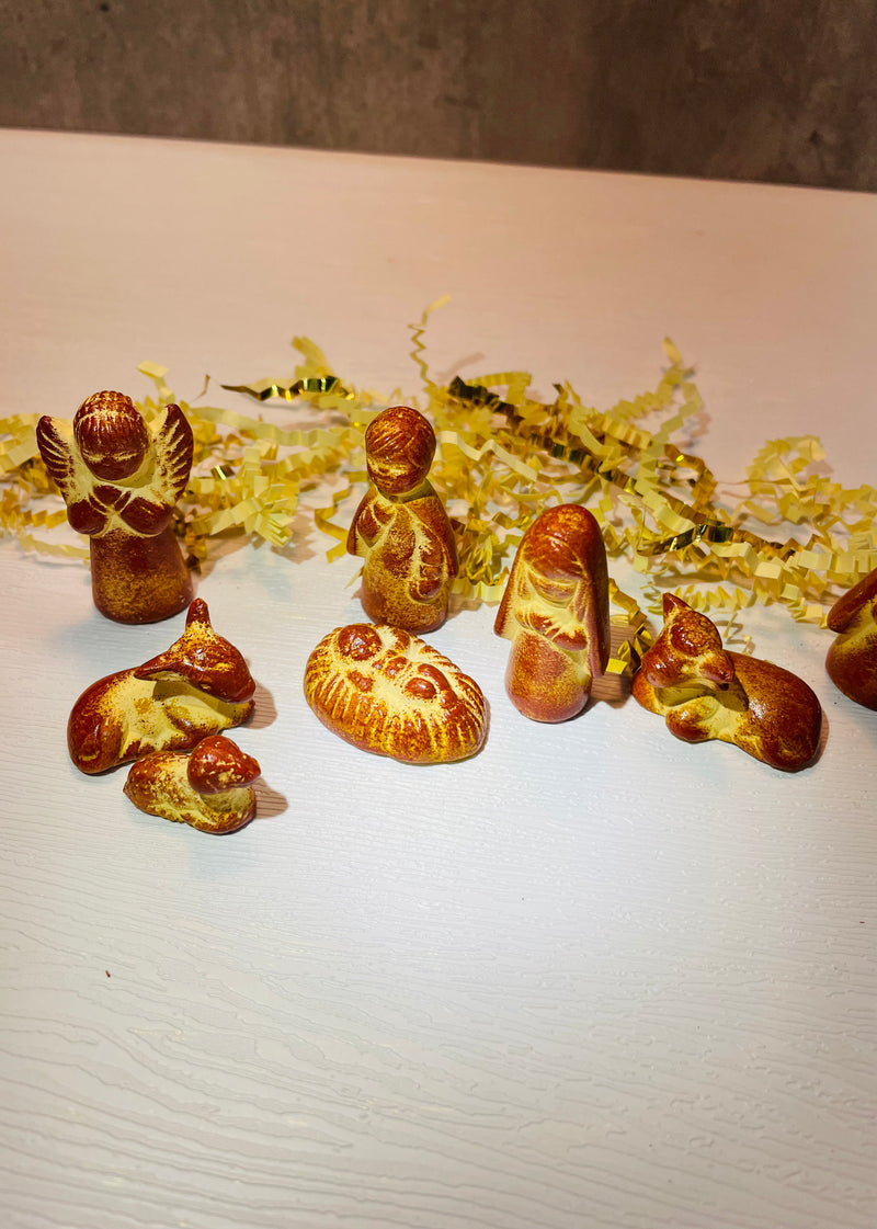 12-piece Mexican Nativity Set