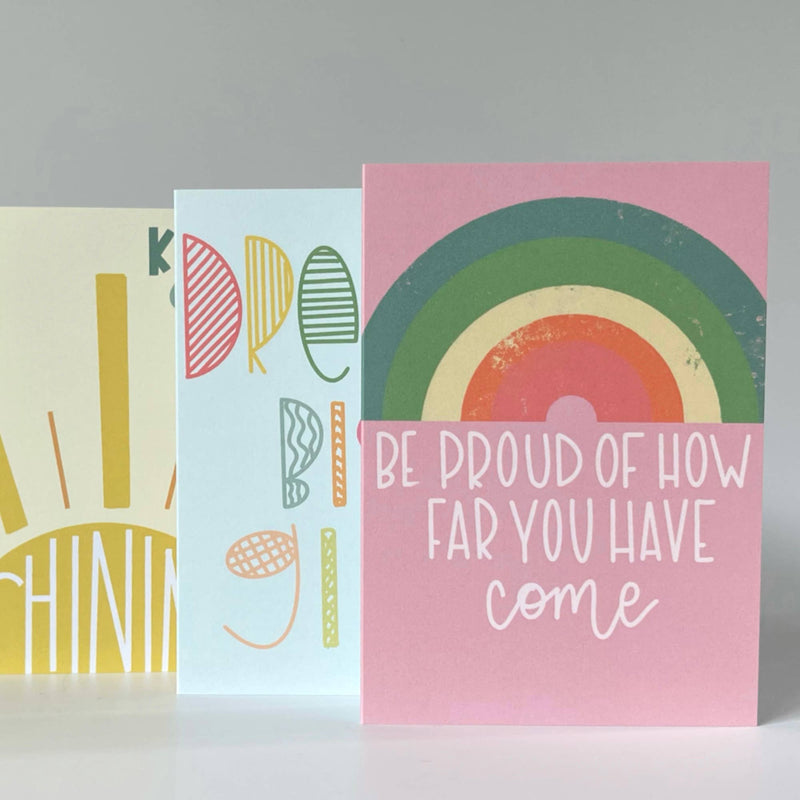 Encouraging Quotes Greeting Card Set